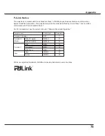 Preview for 75 page of Sanyo PLC-XU301 Owner'S Manual