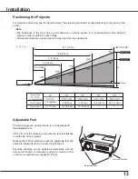 Предварительный просмотр 13 страницы Sanyo PLC-XU301A Owner'S Manual