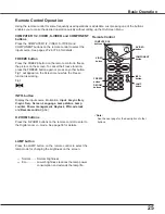 Preview for 25 page of Sanyo PLC-XU301A Owner'S Manual