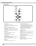 Preview for 10 page of Sanyo PLC-XU305 XGA Owner'S Manual