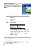 Preview for 54 page of Sanyo PLC-XU305A - 3000 Owner'S Manual