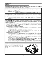 Preview for 61 page of Sanyo PLC-XU305A Service Manual