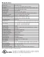 Preview for 4 page of Sanyo PLC-XU32 Service Manual