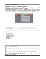 Preview for 36 page of Sanyo PLC-XU355A - 3500 Owner'S Manual