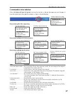 Preview for 87 page of Sanyo PLC-XU355A - 3500 Owner'S Manual