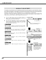 Preview for 26 page of Sanyo PLC-XU40 Owner'S Manual