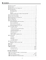 Preview for 2 page of Sanyo PLC-XU40 Service Manual