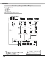 Preview for 16 page of Sanyo PLC-XU4000 Owner'S Manual