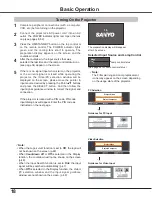 Preview for 18 page of Sanyo PLC-XU4000 Owner'S Manual