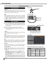 Preview for 24 page of Sanyo PLC-XU4000 Owner'S Manual