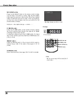 Preview for 26 page of Sanyo PLC-XU4000 Owner'S Manual