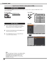 Preview for 28 page of Sanyo PLC-XU4000 Owner'S Manual