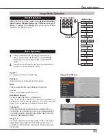 Preview for 33 page of Sanyo PLC-XU4000 Owner'S Manual