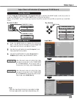 Preview for 39 page of Sanyo PLC-XU4000 Owner'S Manual