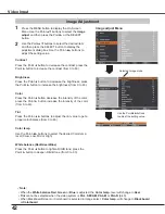 Preview for 42 page of Sanyo PLC-XU4000 Owner'S Manual