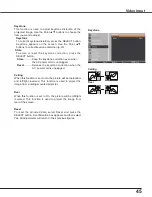 Preview for 45 page of Sanyo PLC-XU4000 Owner'S Manual