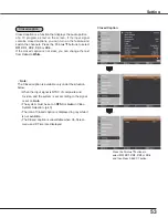 Preview for 53 page of Sanyo PLC-XU4000 Owner'S Manual