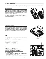 Preview for 5 page of Sanyo PLC-XU4000 Service Manual