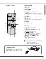 Preview for 11 page of Sanyo PLC XU41 - XGA LCD Projector Owner'S Manual