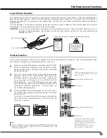 Preview for 13 page of Sanyo PLC-XU50/A Owner'S Manual