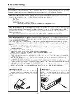 Preview for 43 page of Sanyo PLC-XU56 Service Manual