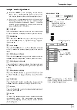 Предварительный просмотр 31 страницы Sanyo PLC-XU74 Owner'S Manual