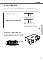 Предварительный просмотр 65 страницы Sanyo PLC-XU74 Owner'S Manual