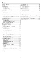 Preview for 2 page of Sanyo PLC-XU75 Service Manual