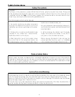 Preview for 3 page of Sanyo PLC-XU75A Service Manual