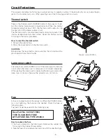 Preview for 5 page of Sanyo PLC-XU75A Service Manual