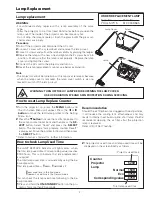 Preview for 7 page of Sanyo PLC-XU75A Service Manual