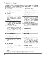 Preview for 2 page of Sanyo PLC XU78 - XGA LCD Projector Owner'S Manual