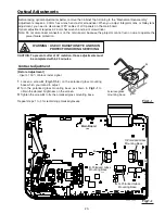 Preview for 23 page of Sanyo PLC-XU8 Service Manual