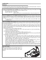 Предварительный просмотр 54 страницы Sanyo PLC-XU8 Service Manual