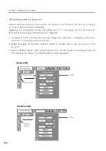 Preview for 70 page of Sanyo PLC-XU83 Owner'S Manual