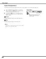 Preview for 44 page of Sanyo PLC-XU84 Owner'S Manual