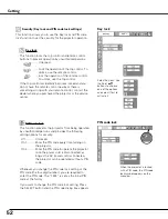 Preview for 52 page of Sanyo PLC-XU84 Owner'S Manual