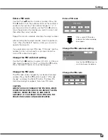 Preview for 53 page of Sanyo PLC-XU84 Owner'S Manual