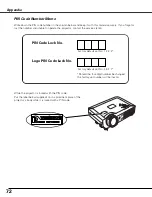 Preview for 72 page of Sanyo PLC-XU84 Owner'S Manual