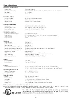 Preview for 4 page of Sanyo PLC-XU86 Service Manual