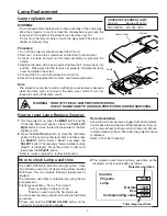 Preview for 7 page of Sanyo PLC-XU86 Service Manual