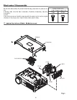 Preview for 8 page of Sanyo PLC-XU86 Service Manual