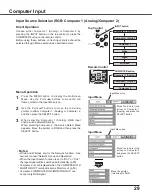 Preview for 30 page of Sanyo PLC-XU88W Owner'S Manual