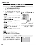 Preview for 26 page of Sanyo PLC-XW15 Owner'S Manual