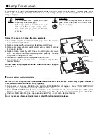 Preview for 4 page of Sanyo PLC-XW20A Service Manual