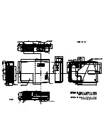 Sanyo PLC-XW250 Dimensional Drawing preview