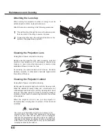 Preview for 60 page of Sanyo PLC-XW300 Owner'S Manual