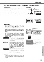 Preview for 35 page of Sanyo PLC-XW50 Owner'S Manual