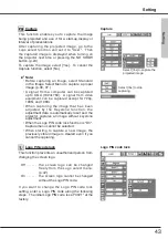 Preview for 43 page of Sanyo PLC-XW50 Owner'S Manual