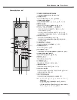 Предварительный просмотр 11 страницы Sanyo PLC-XW56 Owner'S Manual